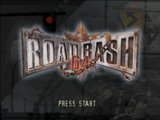 Road Rash 64 (Europe) Title Screen